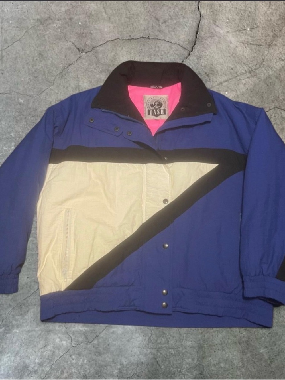 Y2K Dash Blue & Black Puffer
Jacket